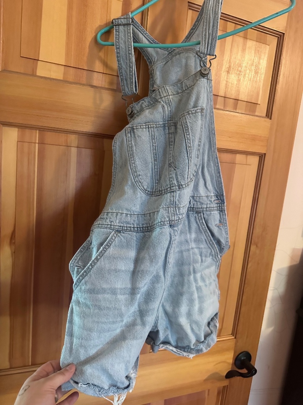 American eagle bib shorts